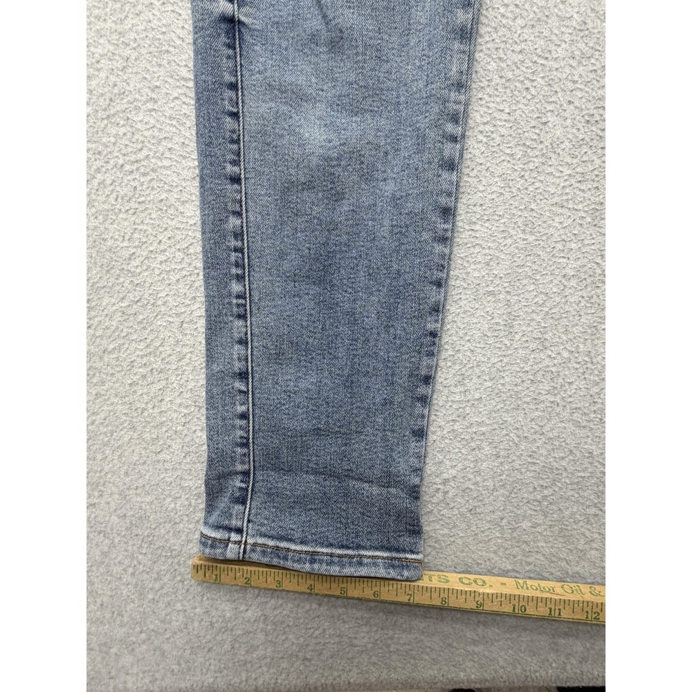 Judy Blue Boyfriend Jeans Womens 15/32 Blue Medium Wash Mid Rise Stretch Denim - Picture 2 of 11